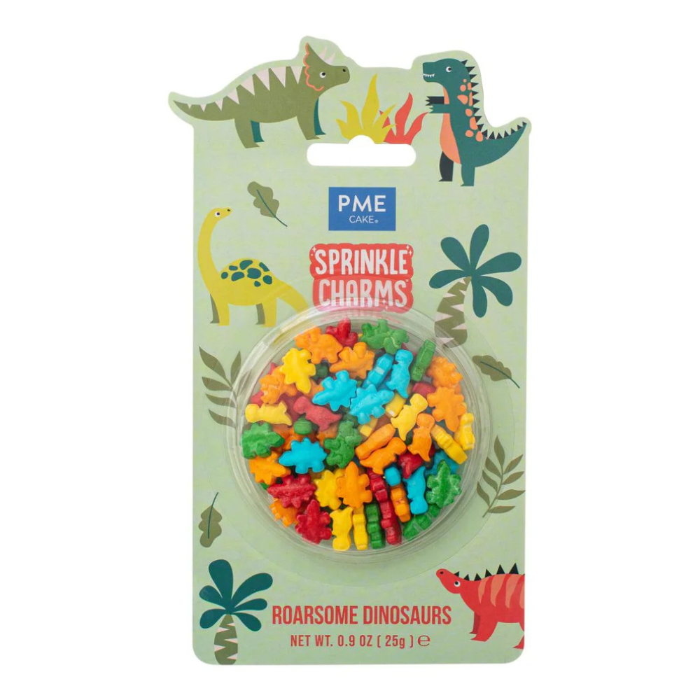 PME Sprinkle Charms Roarsome Dinosaurs 25g