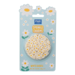 PME Sprinkle Charms White Daisies 25g