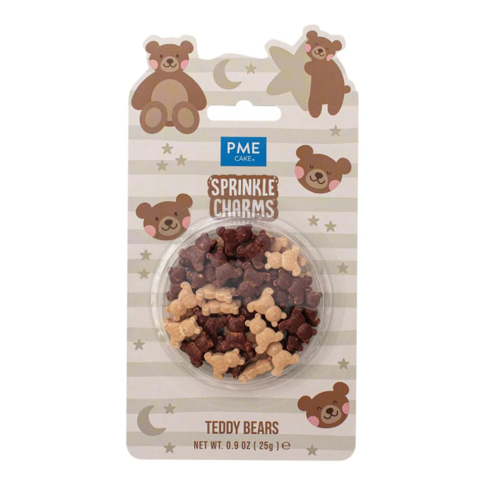 PME Teddy Bears Sprinkle Charms 25g