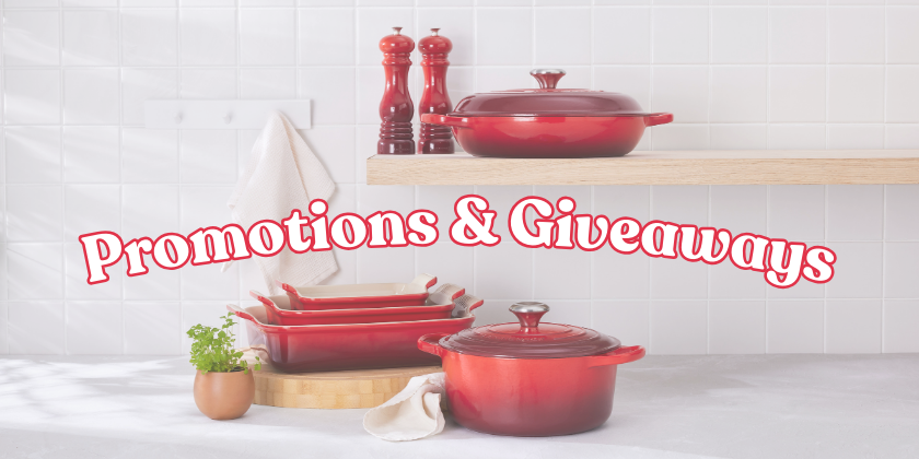 Promotions & Giveaways Header