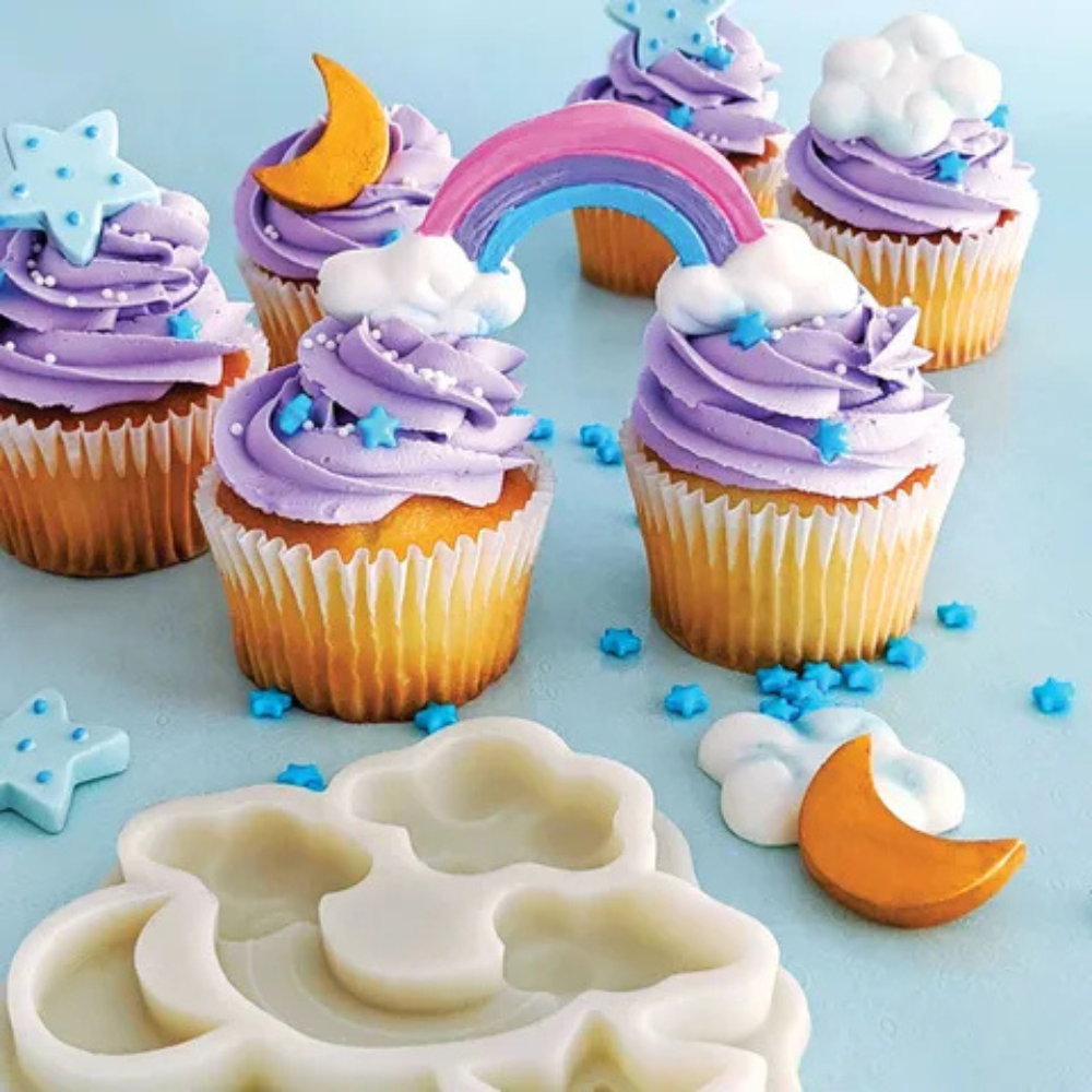 RAINBOWCLOUDSMOONSTAR SILICONE MOULD (2)