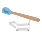 Rex London Dog Cookie Cutter & Spatula