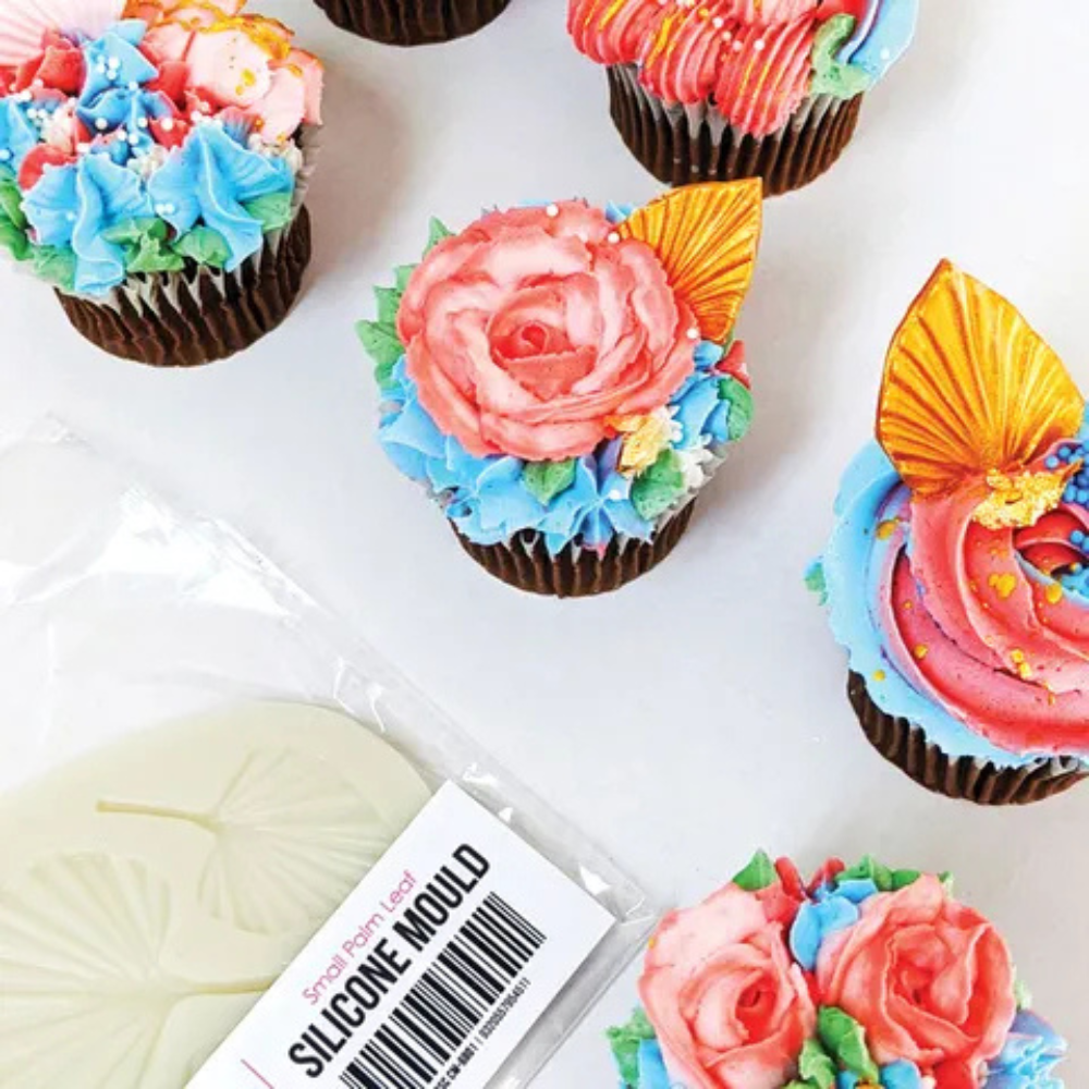 SMALL PALM LEAFS SILICONE MOULD (1)