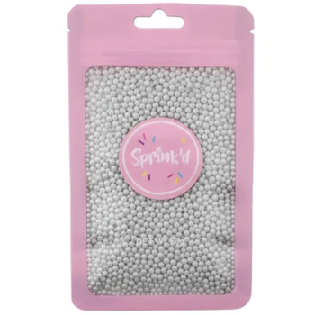Sprink'd Sugar Balls 2mm Silver