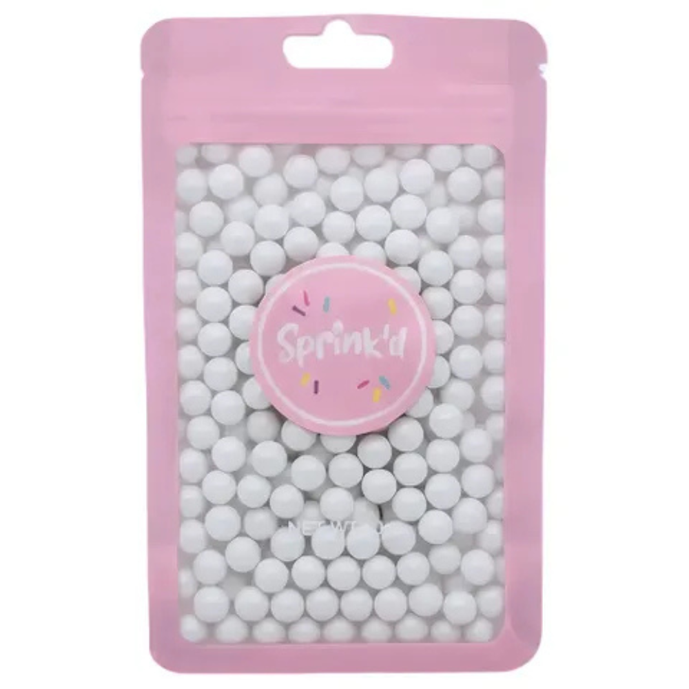 Sprink’d Sugar Balls 8mm White
