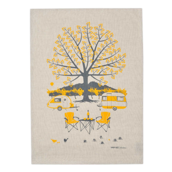 Van Go Collections Linen Tea Towel Autumn