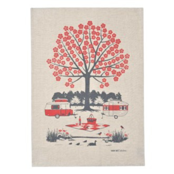 Van Go Collections Linen Tea Towel Spring