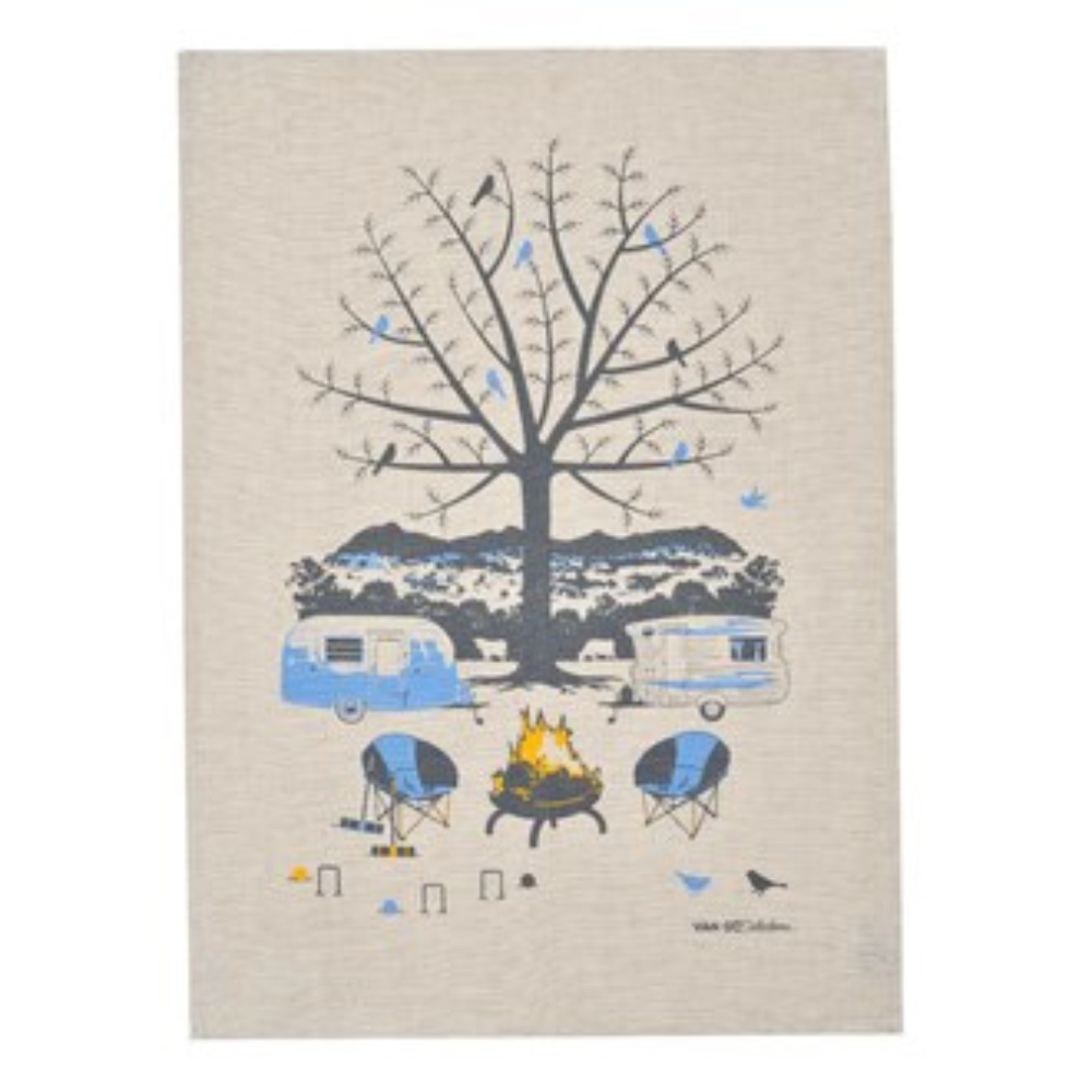Van Go Collections Linen Tea Towel Winter