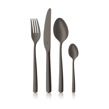 WMF Boston 24 Piece Gunmetal Cutlery Set