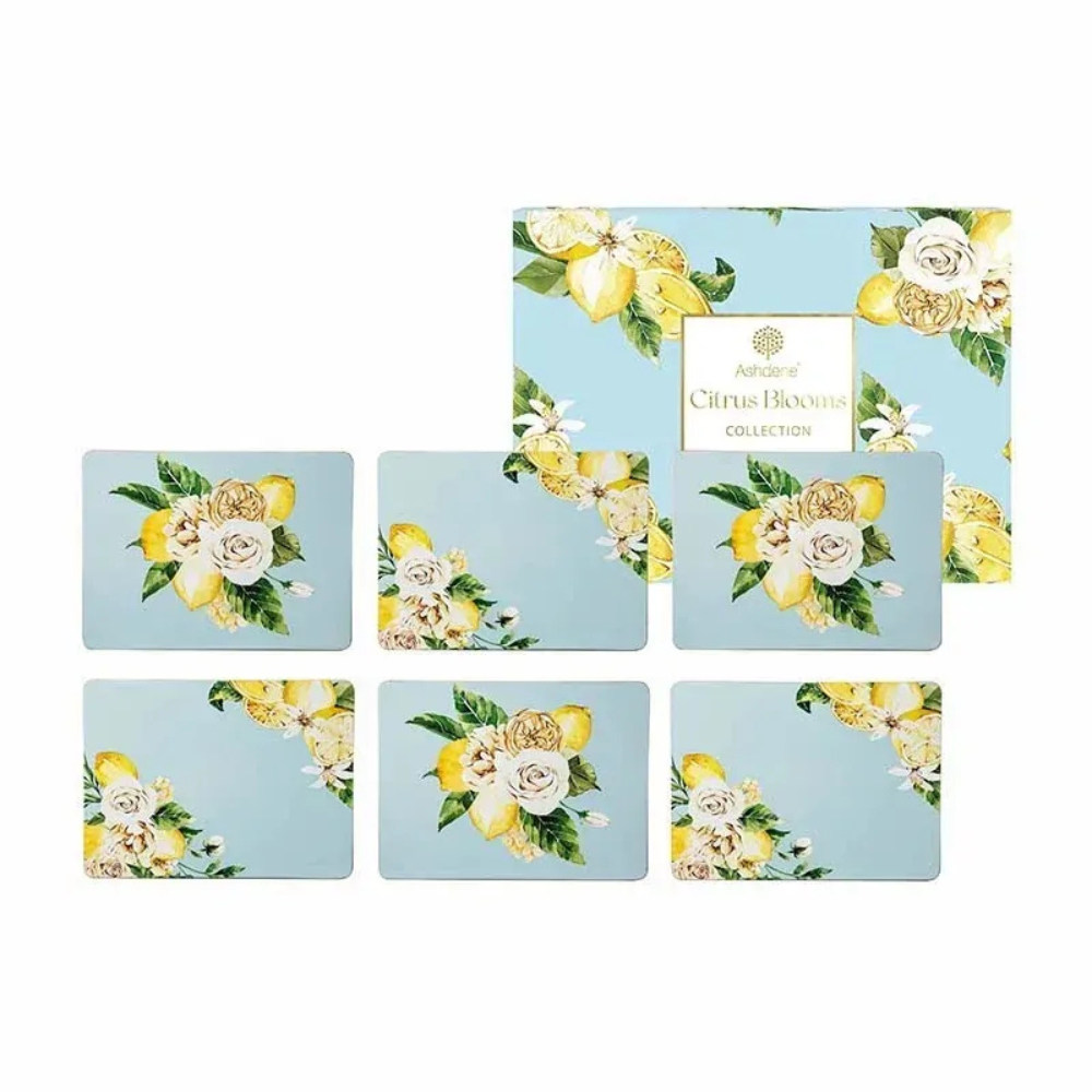 Ashdene Citrus Blooms Placemat Set of 6 (1)