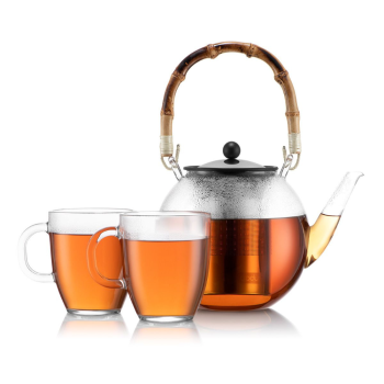 Bodum Assam Tea Press Bamboo Handle 1L