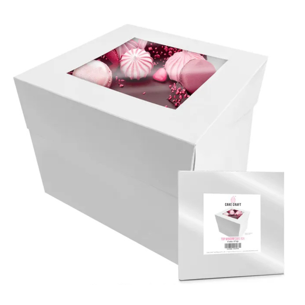 CAKE CRAFT 8X8X10 INCH CAKE BOX