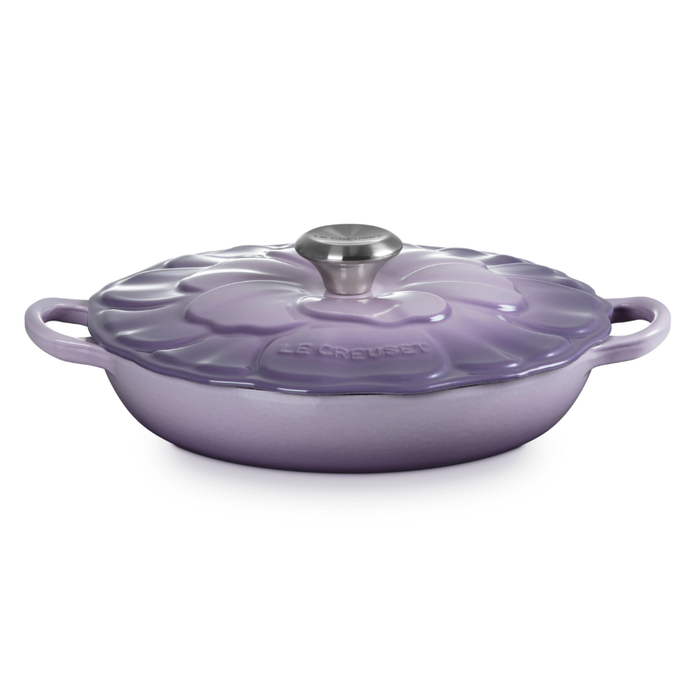Cast Iron Shallow Casserole Bluebell (5)