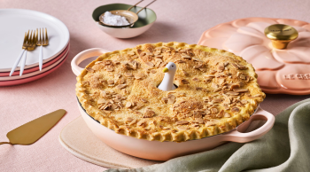 Cast Iron Shallow Casserole Pêche