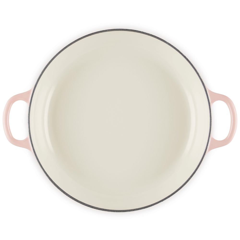 Cast Iron Shallow Casserole Pêche (7)