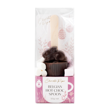 Charlotte Piper Belgian Hot Chocolate Dark Bunny Spoon