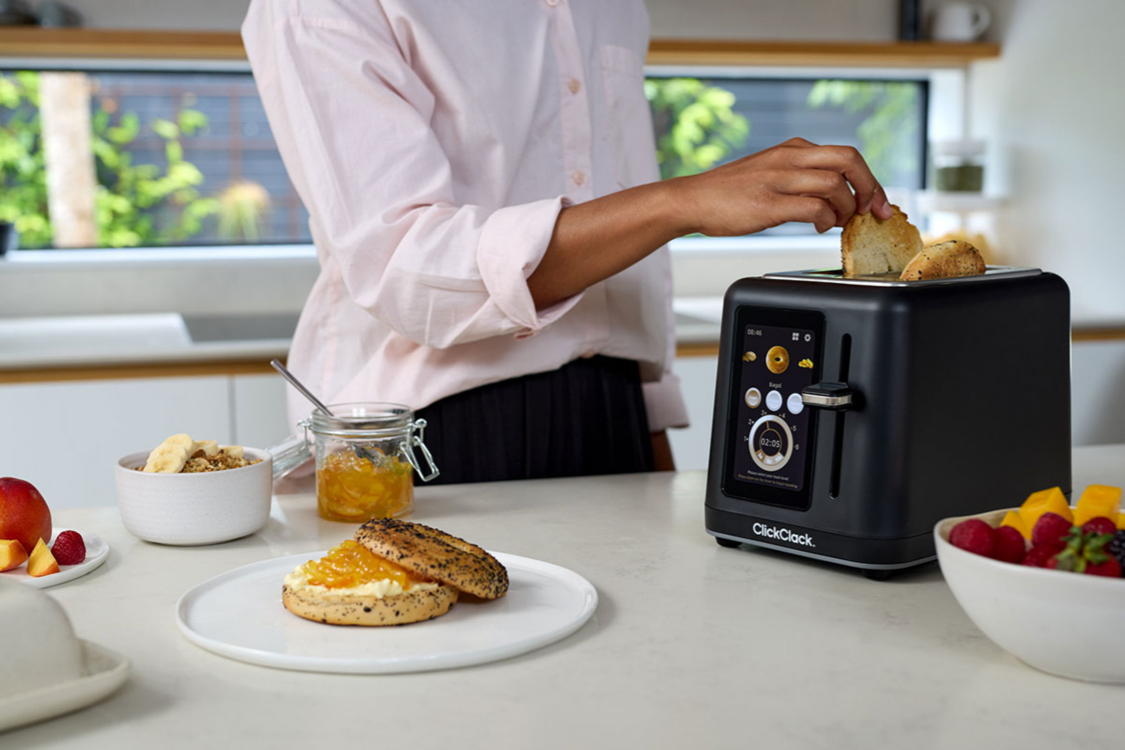 ClickClack Smart Touch IQ 2 Slice Toaster