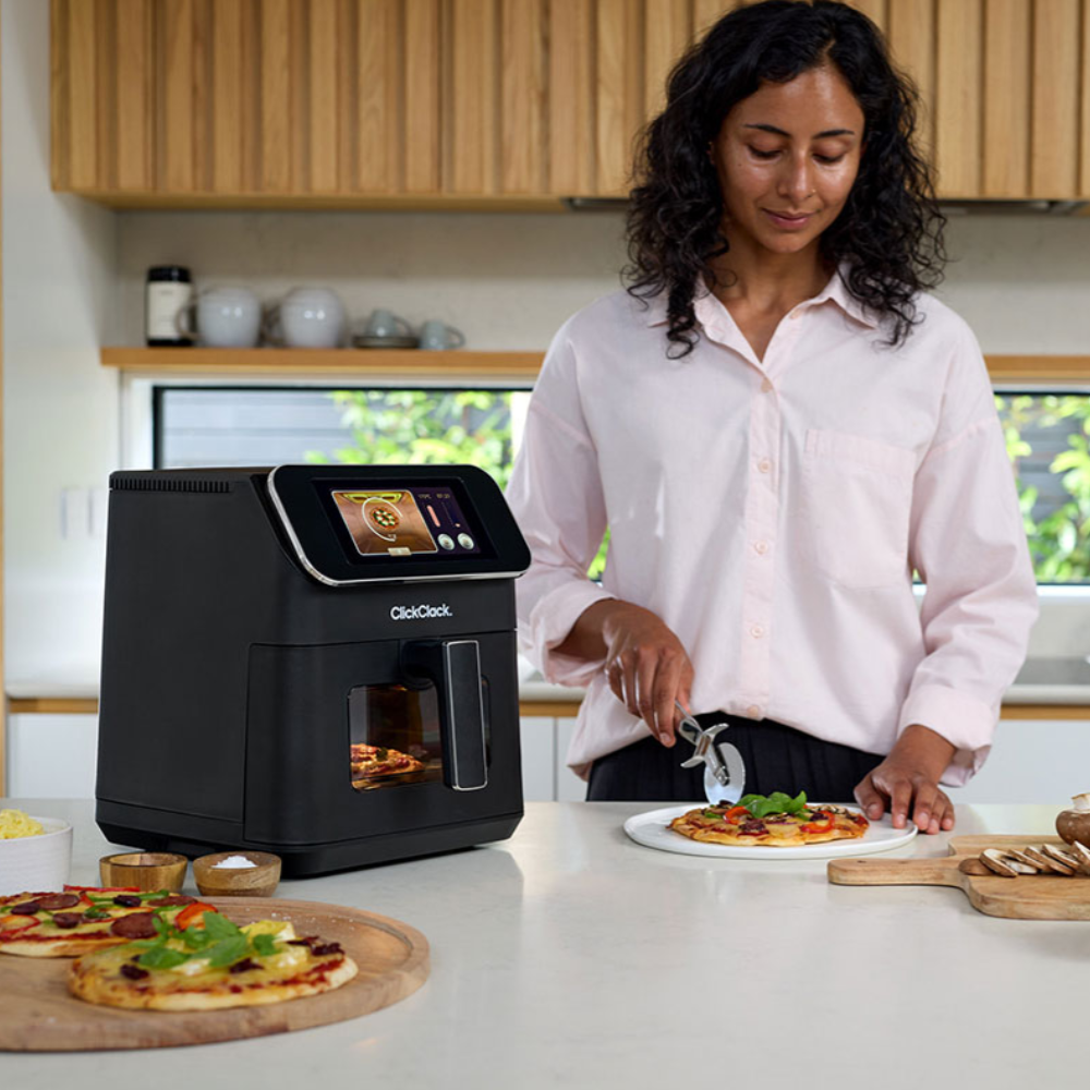ClickClack Touch IQ 6.6L Air Fryer Black (1)
