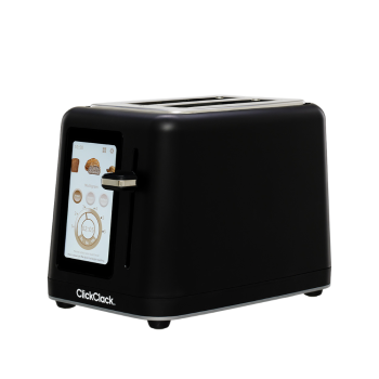 ClickClack Touch IQ 2 Slice Toaster Black