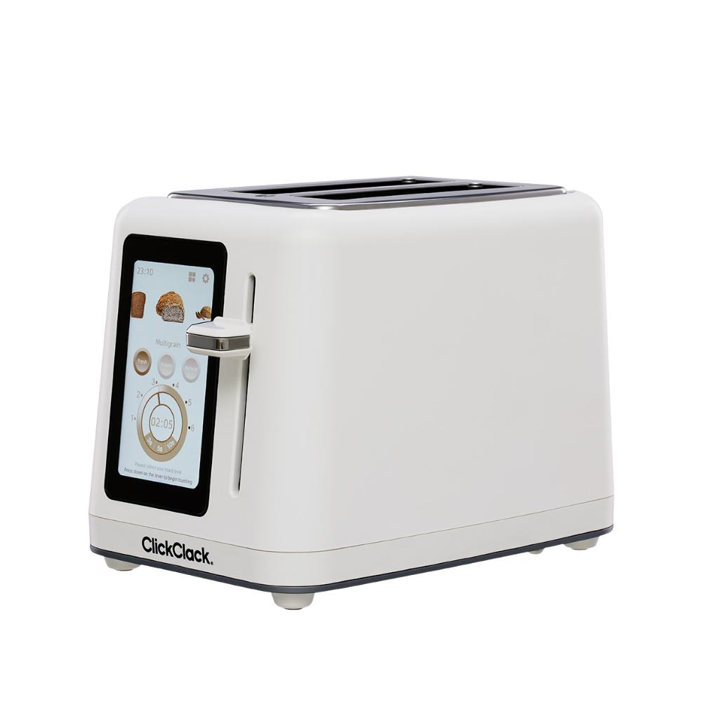 ClickClack Touch IQ Toaster 2 Slice White (5)