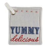 Design Imports Yummy Delicious Embellished Potholder
