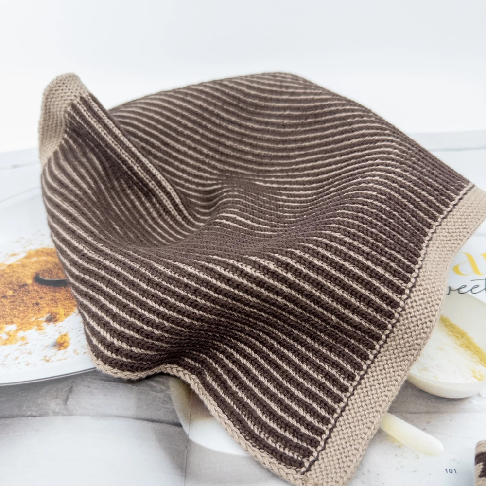 Ecovask Barista Cloths 2pk Chocolate