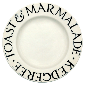 Emma Bridgewater Black Toast & Marmalade Kedgeree Plate 22cm