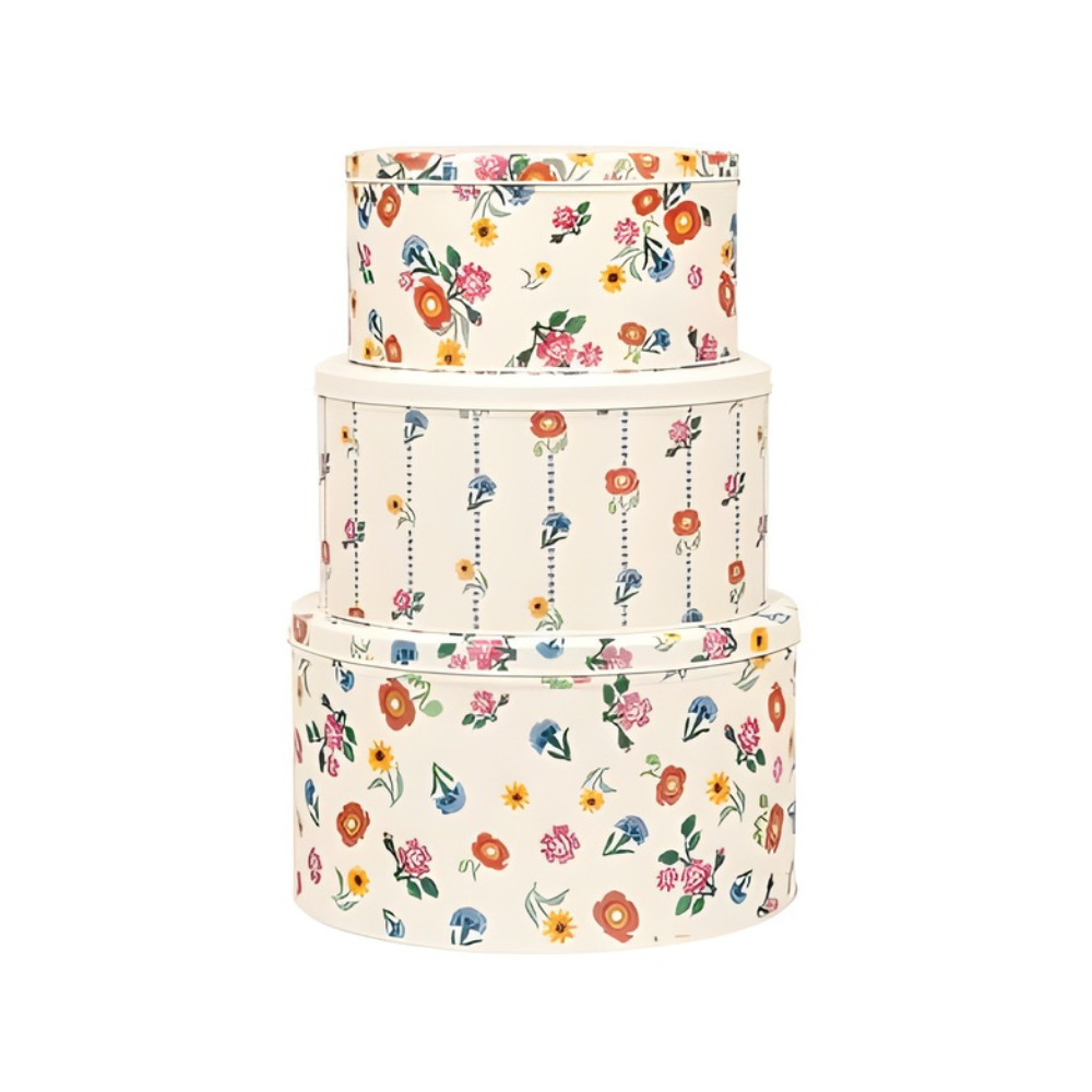 Emma Bridgewater Poppies Set of 3 Round Cake Tins