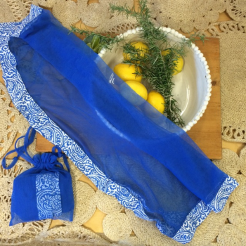 Carnival Homewares Food Net Covers Set of 2 Blue