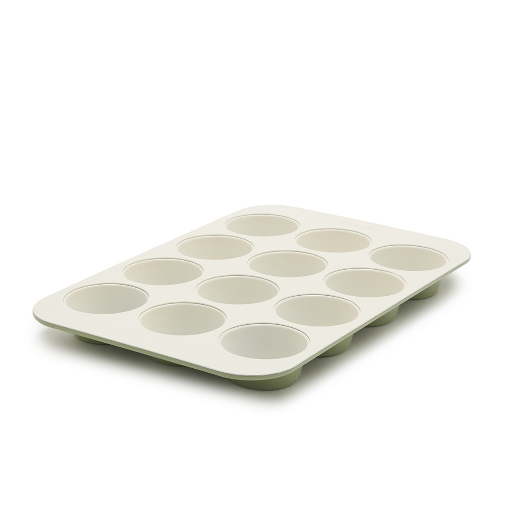 GreenPan 12 Cup Muffin Pan Sage