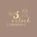 IHR Lunch Napkin 5 O'Clock