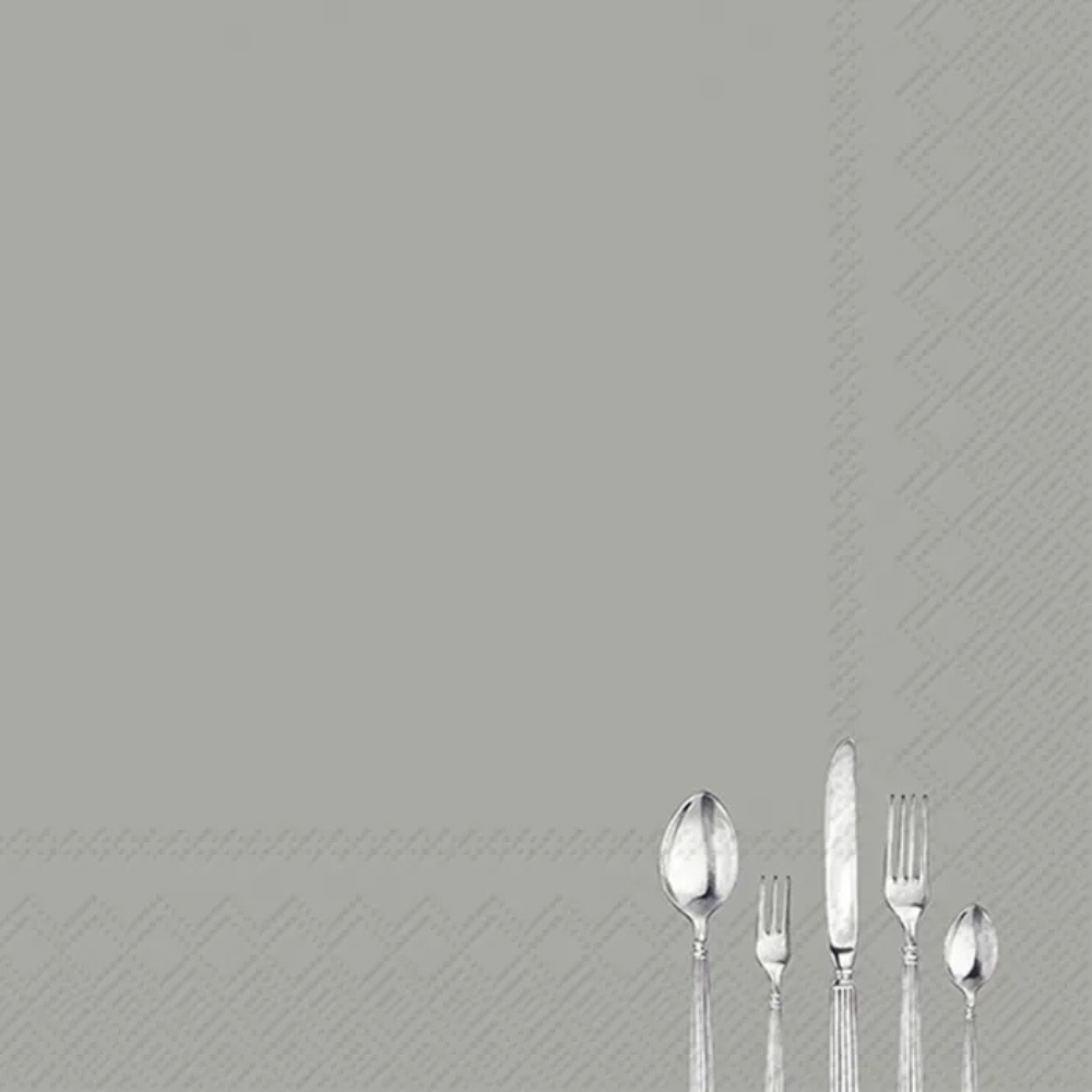 IHR Lunch Napkin Tiny Cutlery