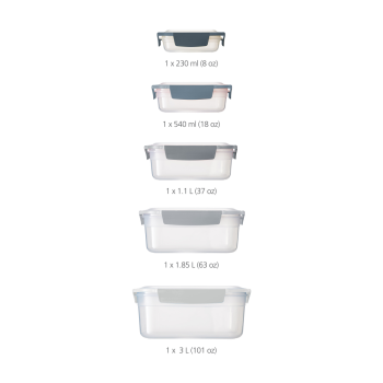Joseph Joseph Nest Lock 5 Piece Container Set (5)