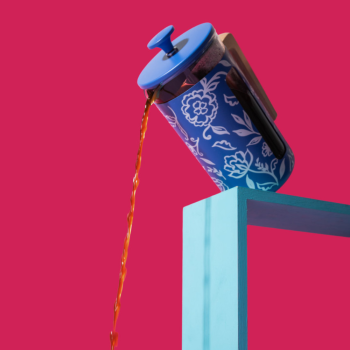 La Cafetiere Piss Plunger Blu Fiorato (5)