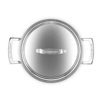 Le Creuset 3 Ply Stainless Casserole 20cm (4)