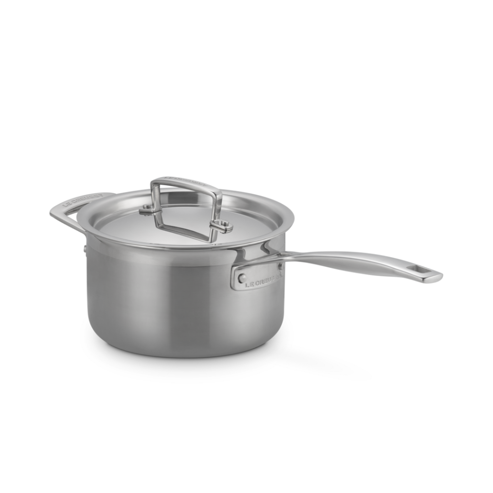 Le Creuset 3 Ply Stainless Saucepan 18cm (5)