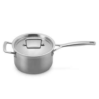 Le Creuset 3 Ply Stainless Saucepan 20cm (2)