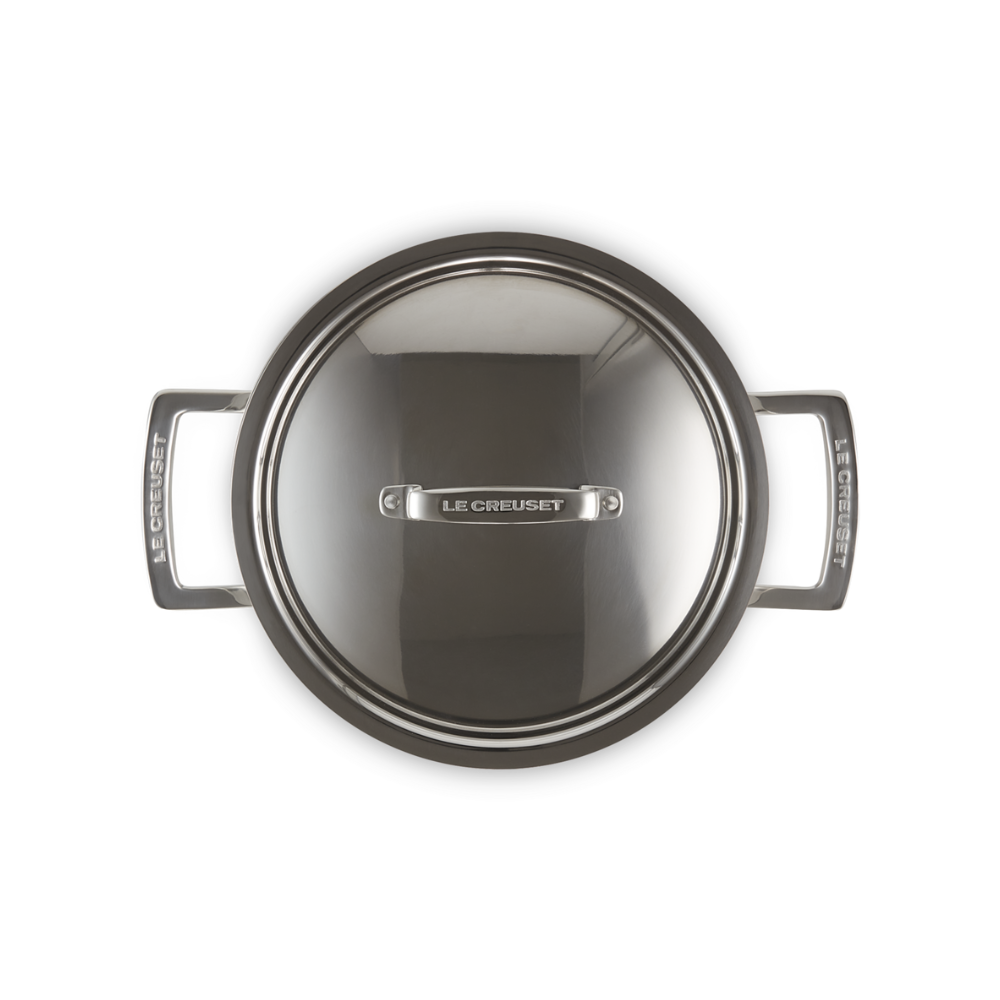 Le Creuset 3-ply Stainless Steel Casserole 20cm (5)