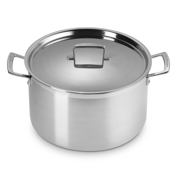 Le Creuset 3-ply Stainless Steel Deep Casserole (2)