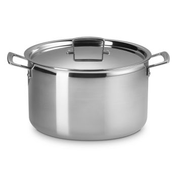 Le Creuset 3-ply Stainless Steel Deep Casserole 28cm/10.5L