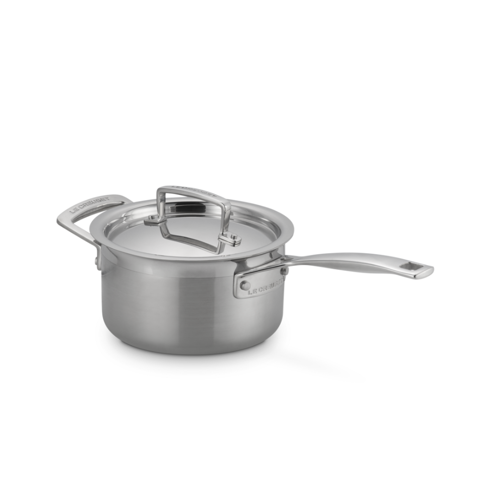 Le Creuset # Ply Stainless Saucepan 16cm (4)
