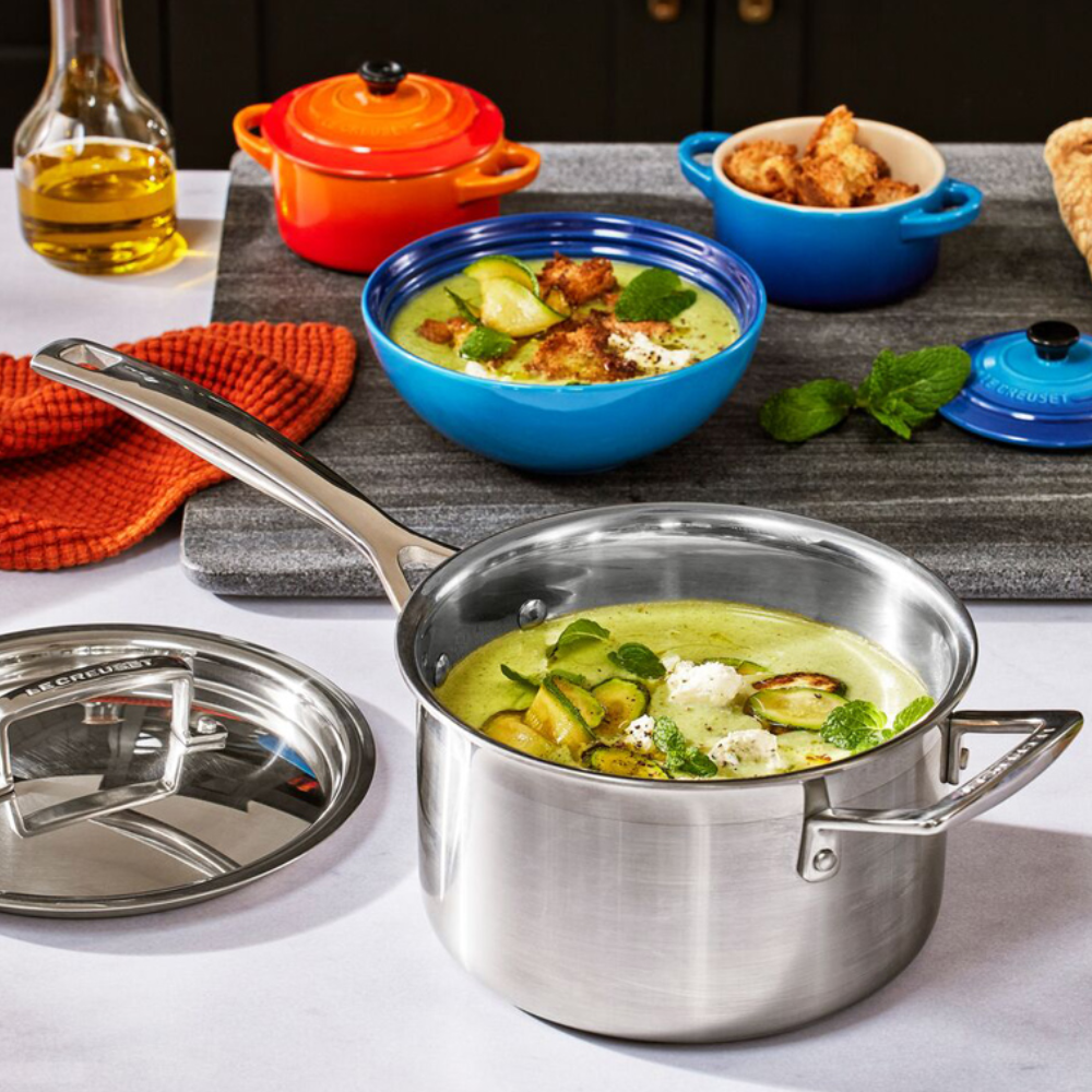 Le Creuset # Ply Stainless Saucepan 16cm (6)