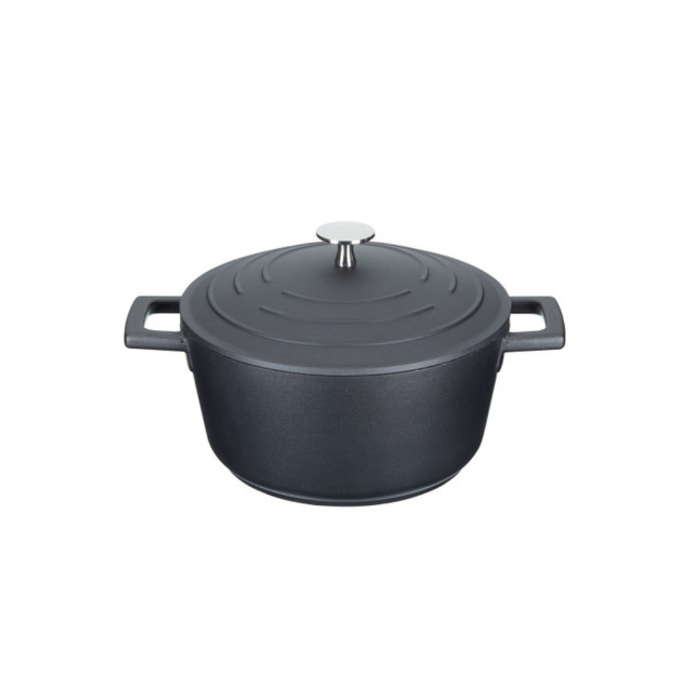 MasterCraft Cast Aluminium Casserole 2.5L Black (1)