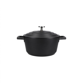 MasterCraft Cast Aluminium Casserole 2.5L Black