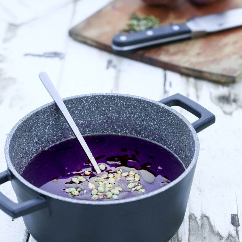 MasterCraft Cast Aluminium Casserole 2.5L Black (4)