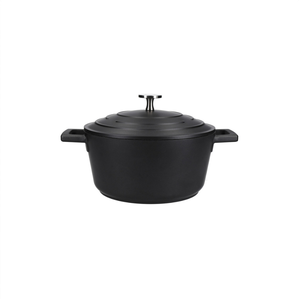 MasterCraft Cast Aluminium Casserole 2.5L Black