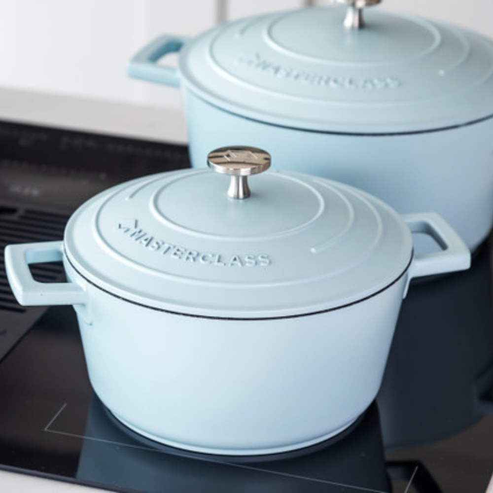 MasterCraft Cast Aluminium Casserole 2.5L Blue (7)
