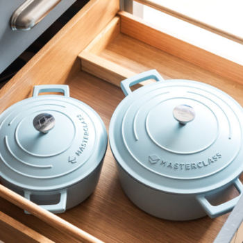 MasterCraft Cast Aluminium Casserole 2.5L Blue (9)