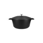 MasterCraft Cast Aluminium Casserole 4L Black