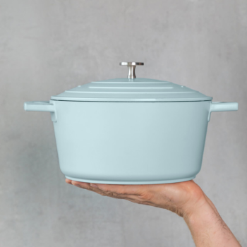 MasterCraft Cast Aluminium Casserole 4L Blue (4)
